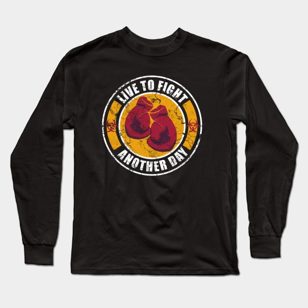 live to fight another day Long Sleeve T-Shirt by Alpha punch